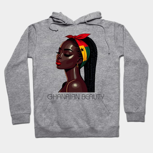 Ghanaian Beauty Hoodie by Graceful Designs